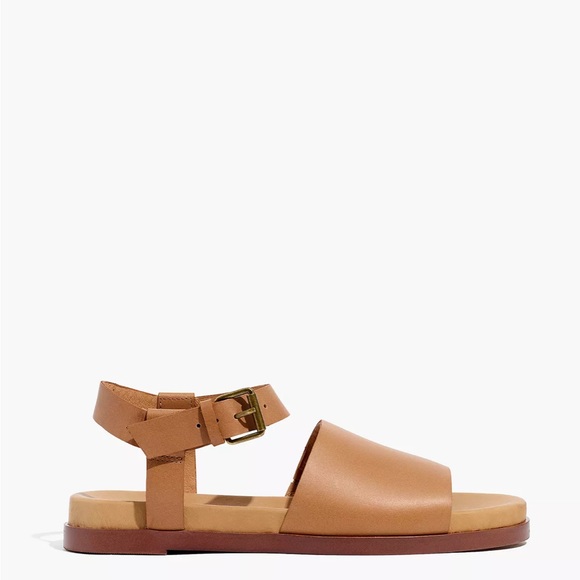 Madewell The Noelle Ankle-Strap Flat - Picture 2 of 4